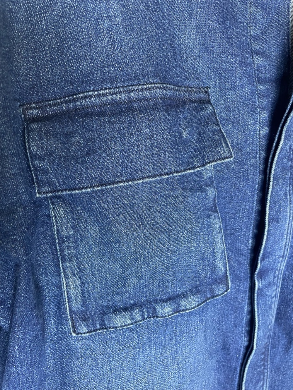 Madewell Blue Denim Utility Jacket - Picture 7 of 7